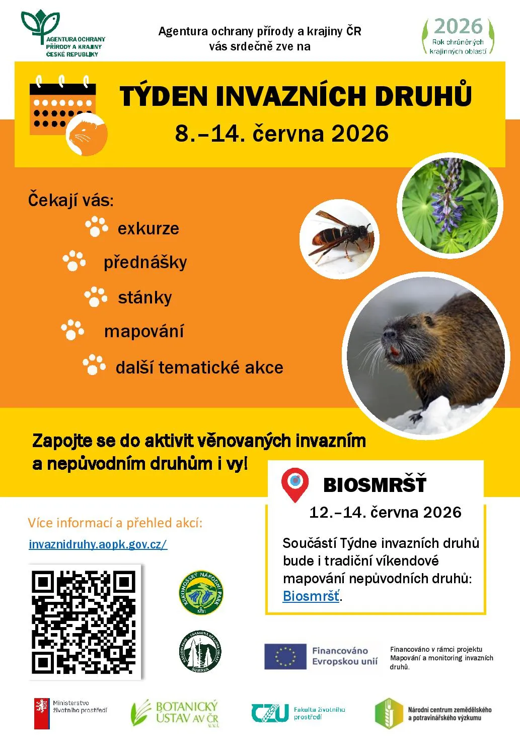 Týden invazních druhů
